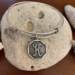 Alex and Ani initial K bracelet.